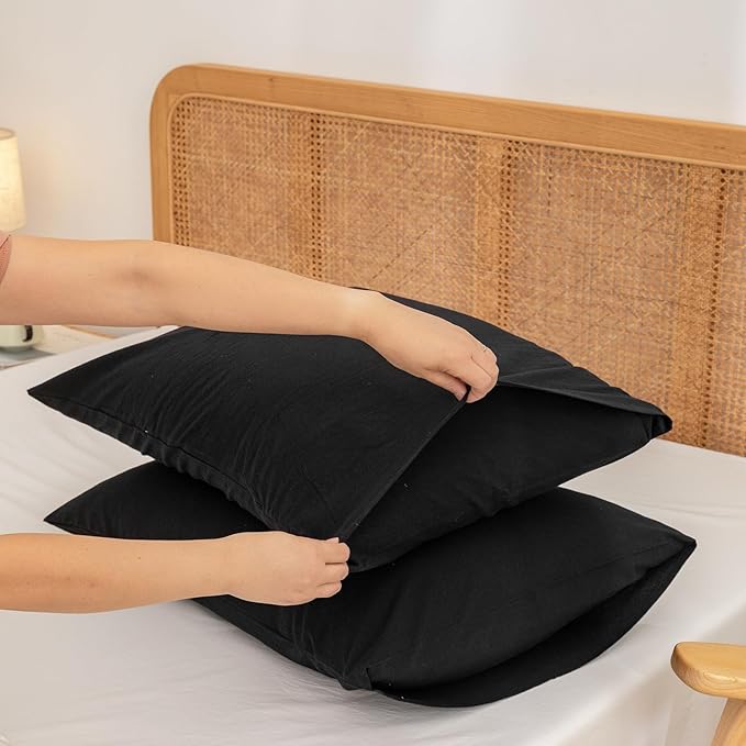 Linen Pillowcase Set - Standard - 20 x 26 in