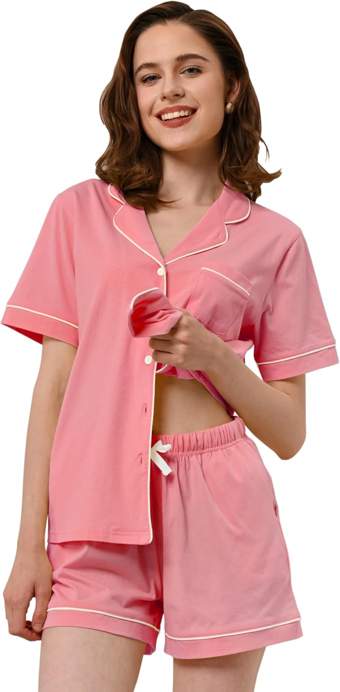 Women's 100% Cotton Pajama Set - 2 Piece