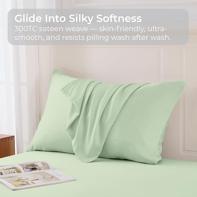 Bamboo Bed Sheet Set - Standard - 2 Pack