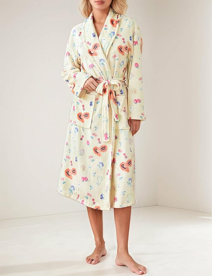 Women's Flannel Robe