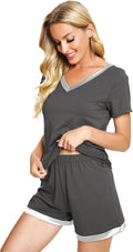 Women's Bamboo Cooling Pajama Set - Short Sleeve - 2 Piece