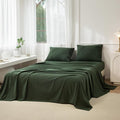 Linen Bed Sheet Set - Twin - 3 Piece
