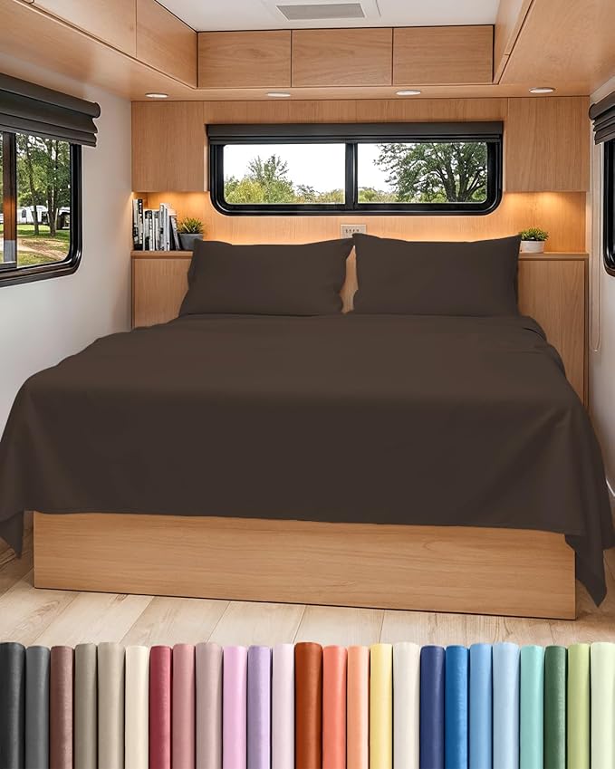Cooling Bed Sheet Set - Queen - 4 Piece