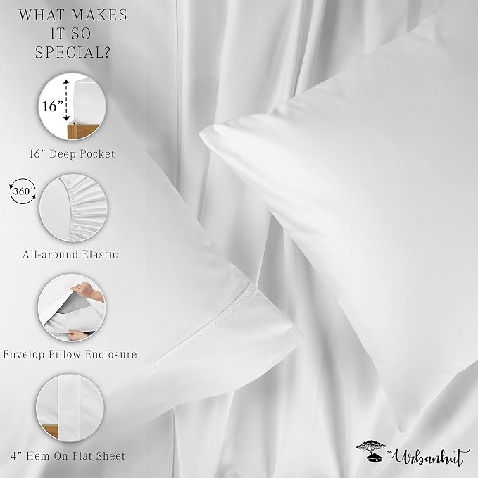 Bed Sheet Set - Full - 4 Piece