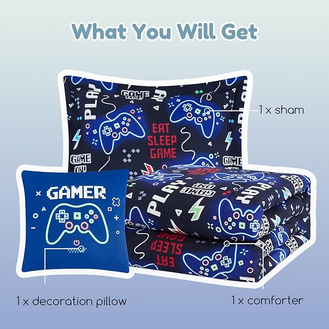 Comforter Set - Twin - 3 Piece