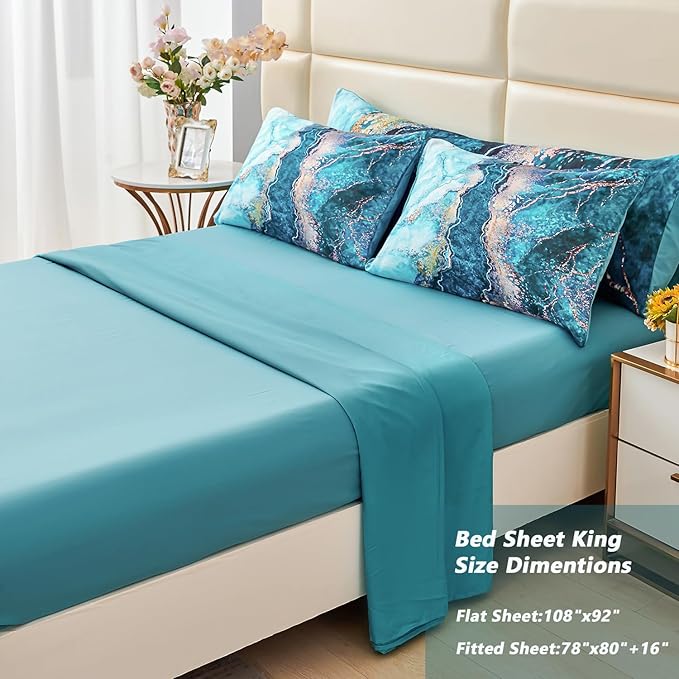 Comforter Set - King - 6 Piece