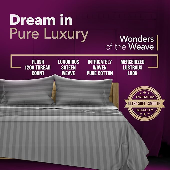 Linen Pillowcase Set - King - 2 Piece