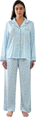 Satin Pajama Set - Long Sleeve - 2 Piece