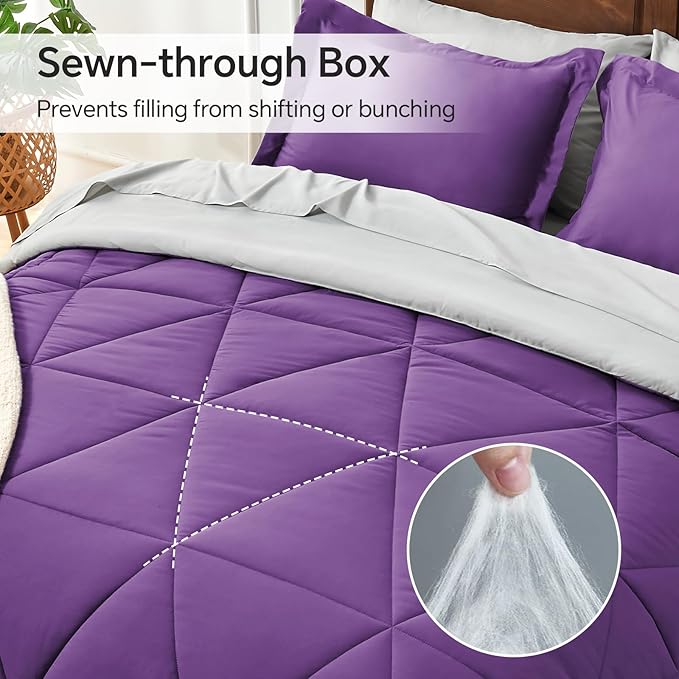 Microfiber Comforter Set - Twin XL - 5 Piece