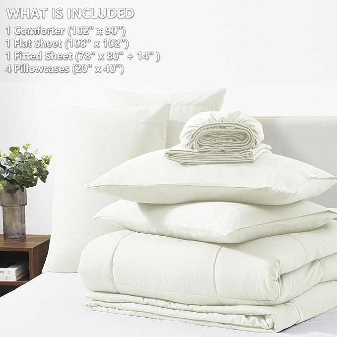 Comforter Set - King - 7 Piece