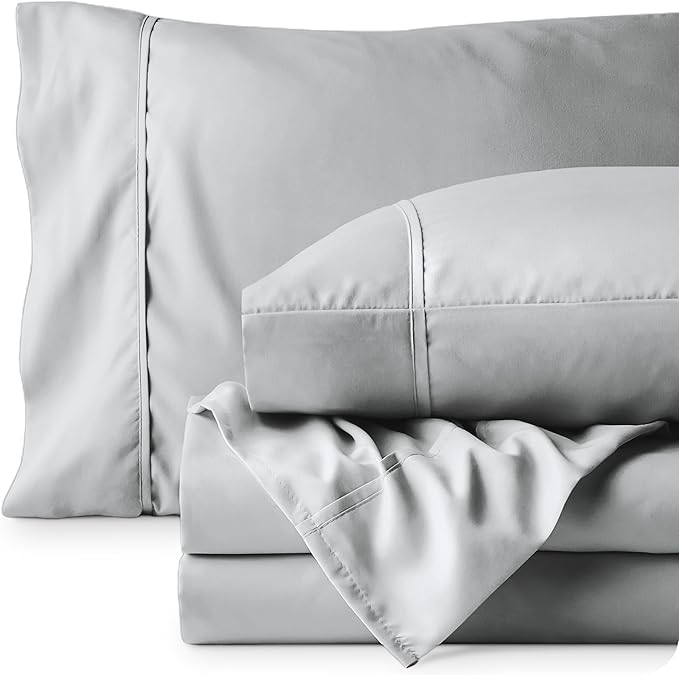 Microfiber Bed Sheet Set - Full - 4 Piece