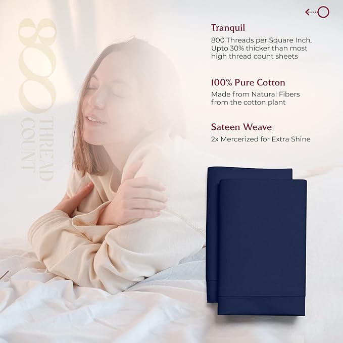 Linen Pillowcase Set - Queen - 2 Piece