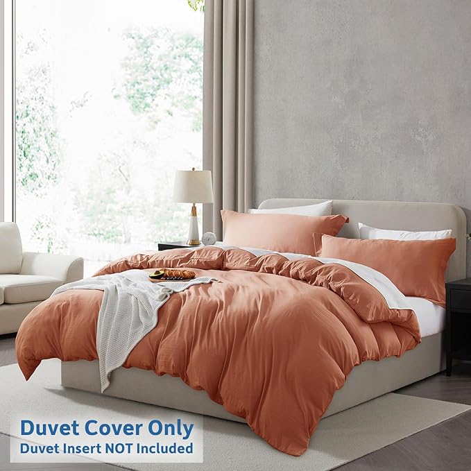 Duvet Cover Set - Full - 80 x 90 in - 3 Piece