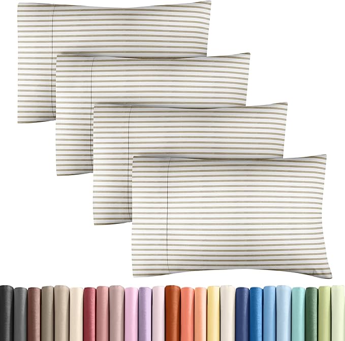 Pillowcase Set - Queen - 4 Piece