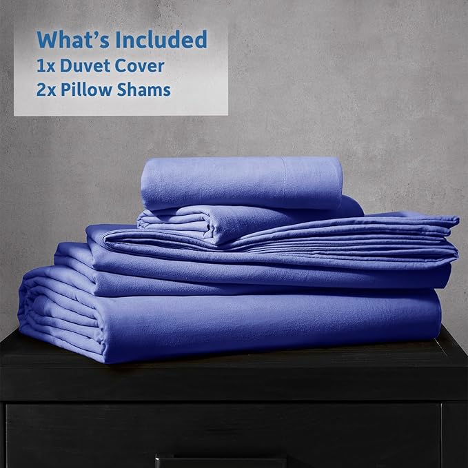 Duvet Cover Set - King - 104 x 90 in - 3 Piece
