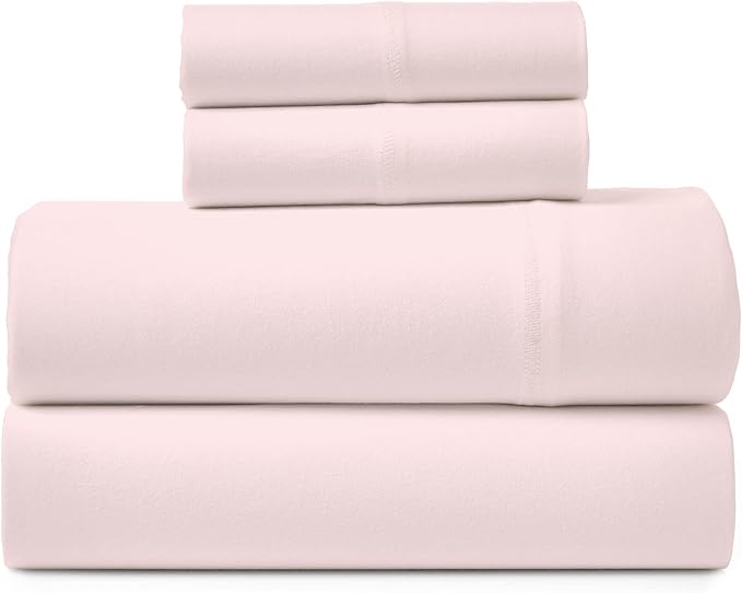 Linen Bed Sheet Set - King - 4 Piece