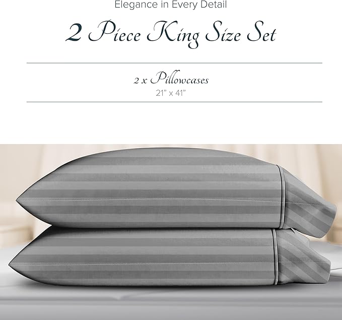 Linen Cooling Pillowcase Set - King - 2 Piece