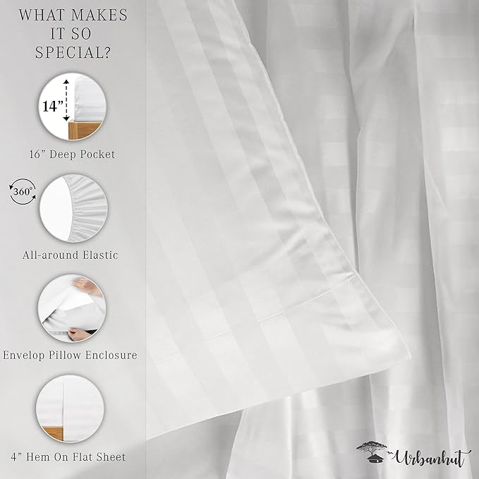 Bed Sheet Set - Full - 4 Piece