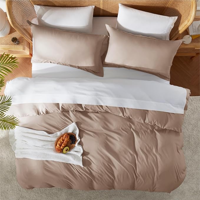 Down Alternative Duvet Cover Set - Full - 4 Piece