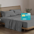 Cooling Bed Sheet Set - California King - 16 in Deep Pocket - 4 Piece