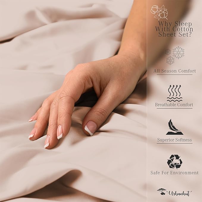 Bed Sheet Set - Queen - 16 in Deep Pocket - 4 Piece