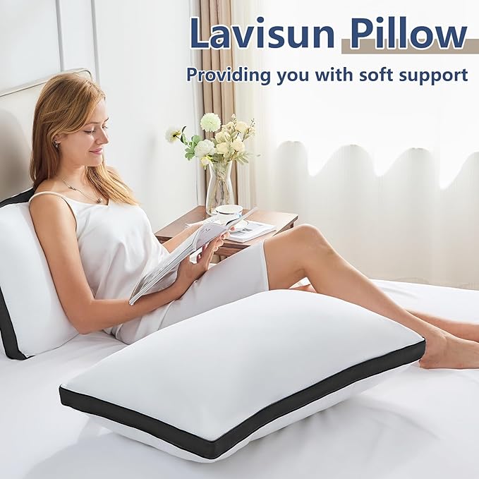 Down Alternative Bed Pillow - King - 2 Pack