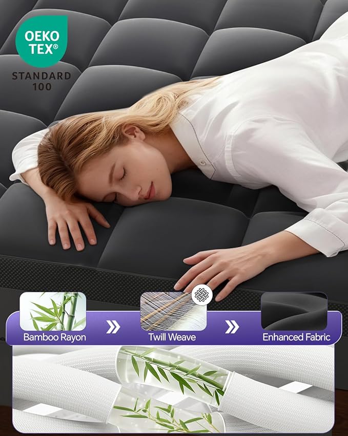 Memory Foam Mattress Topper - King