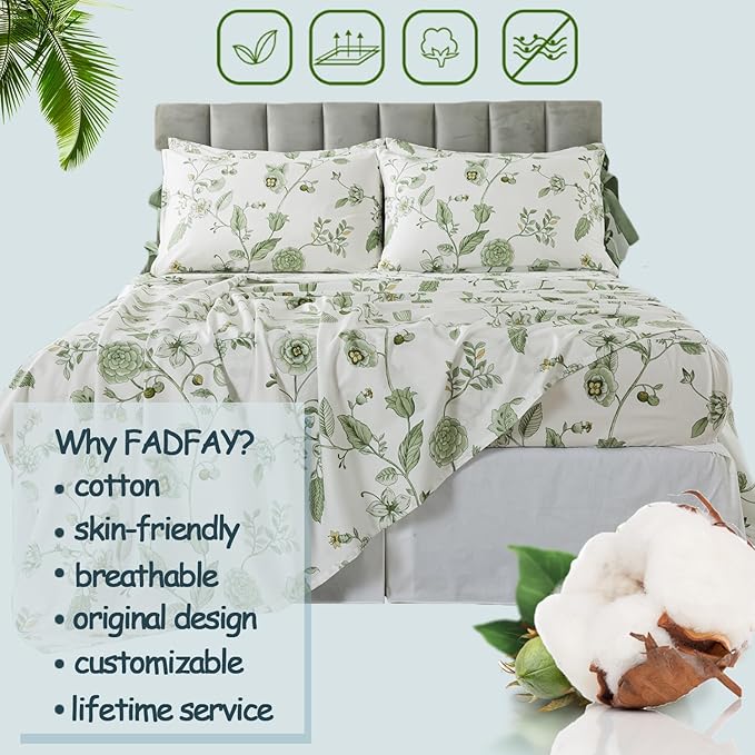 Bed Sheet Set - Queen - 4 Piece