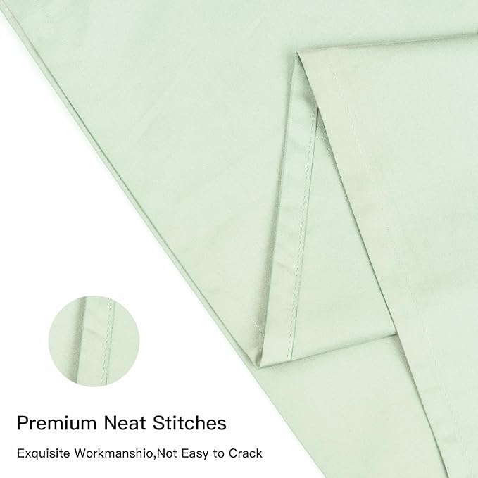 100% Cotton Pillowcase Set - Queen - 20 x 30 in - 2 Piece