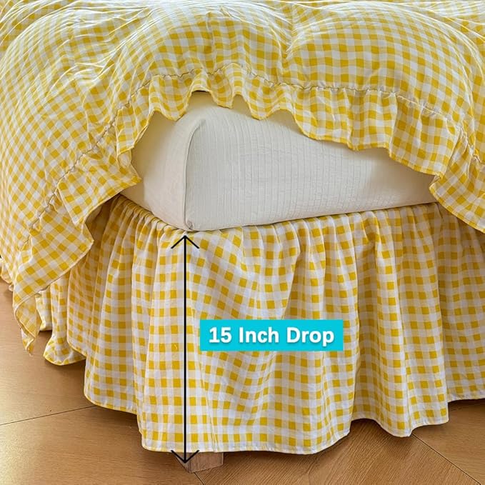 Bed Skirt - King - 15 in Drop