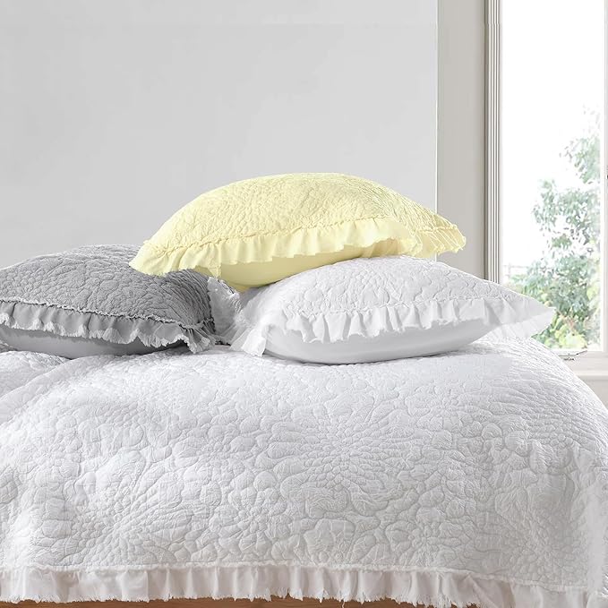 Microfiber Quilt Set - King - 3 Piece
