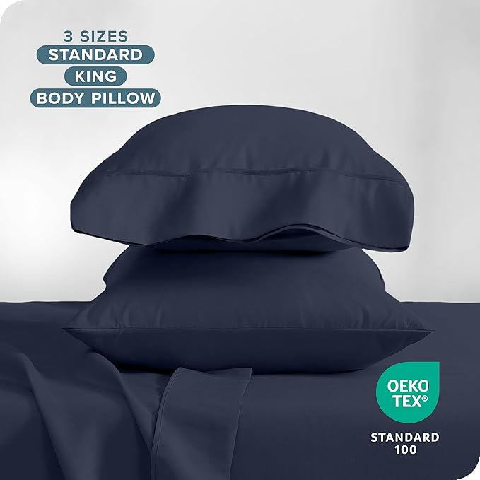 Microfiber Hypoallergenic Pillowcase Set - Standard - 2 Piece