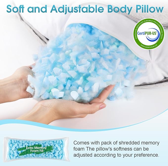 Memory Foam Body Pillow