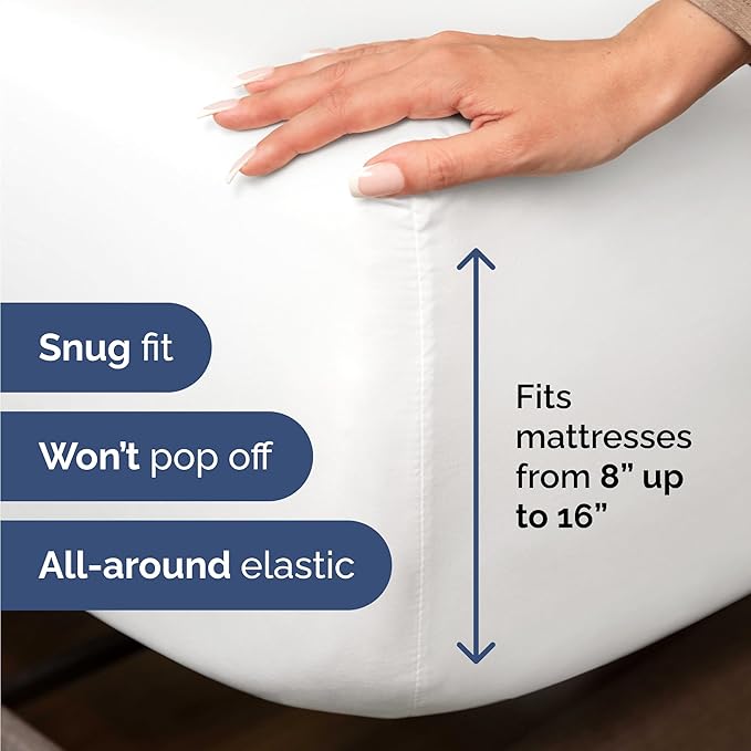 Cooling Bed Sheet Set - Twin - 3 Piece