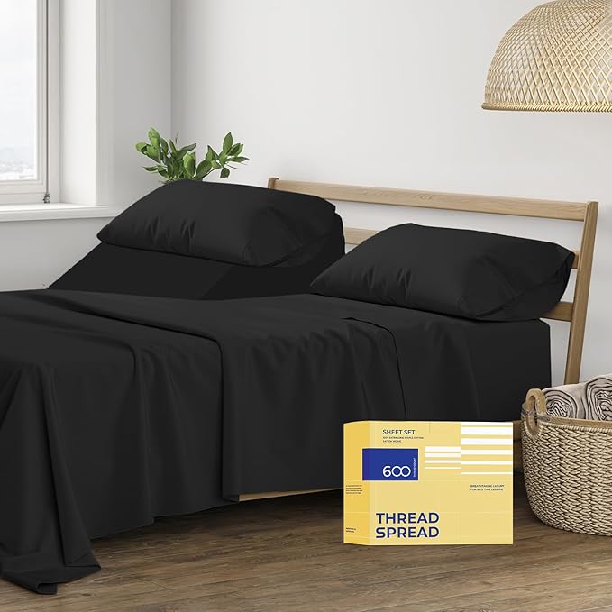 Cooling Bed Sheet Set - Split King - 16 in Deep Pocket - 5 Piece