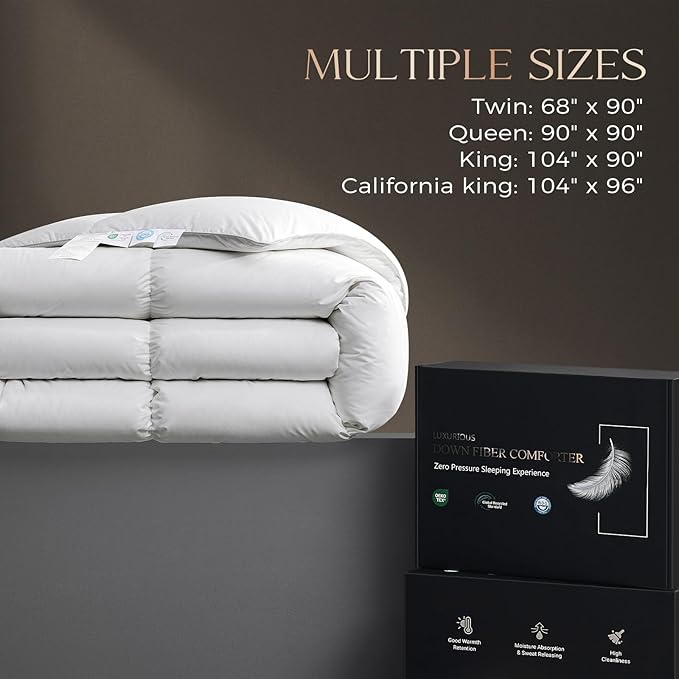 Duvets Down Comforter - King