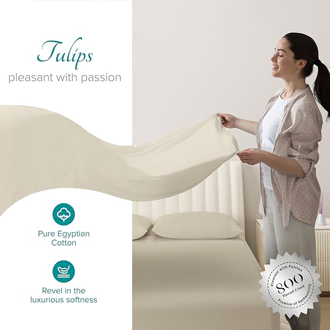 Linen Cooling Bed Sheet Set - Twin - 16 in Deep Pocket - 3 Piece