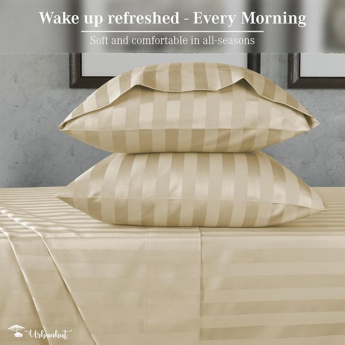 Bed Sheet Set - King - 16 in Deep Pocket - 4 Piece