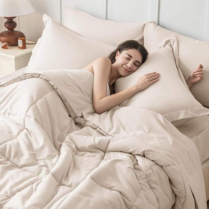 Down Alternative Comforter Set - Full - 7 Piece