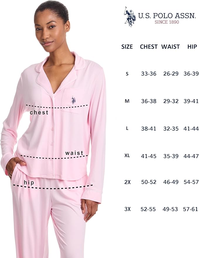Pants Pajama Set - Long Sleeve - 2 Piece