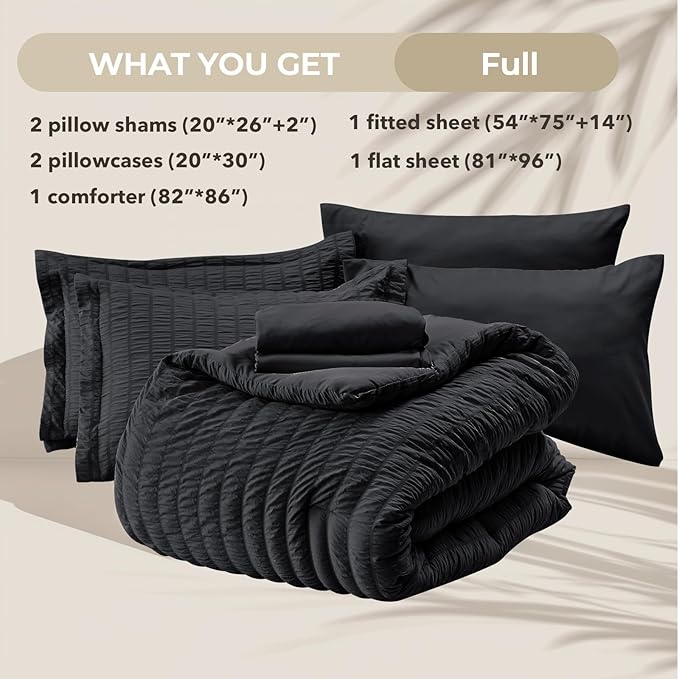 Comforter Set - Full - 7 Piece