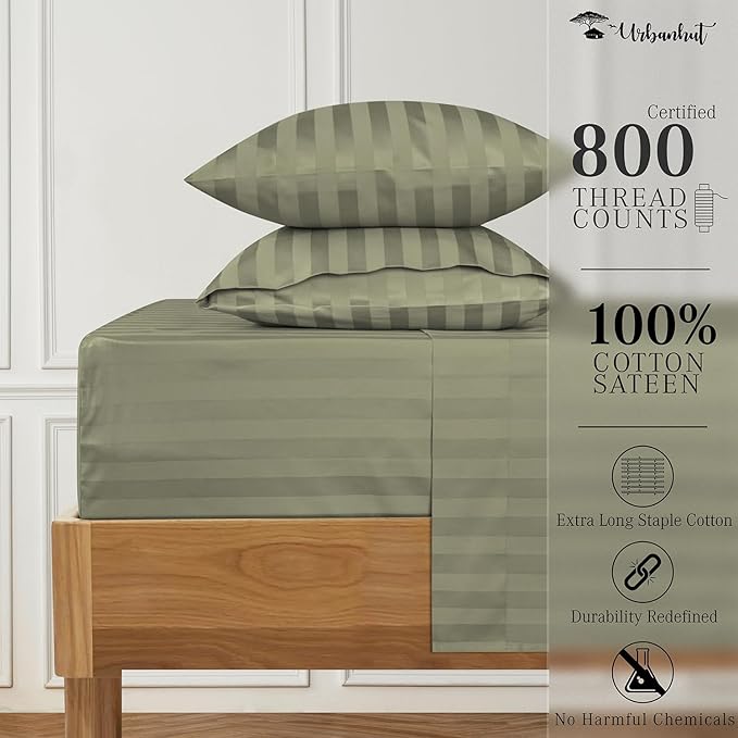 Bed Sheet Set - Twin - 16 in Deep Pocket - 4 Piece