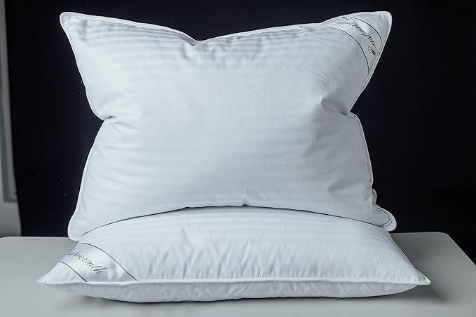100% Cotton Bed Pillow - Queen - 20 x 30 in