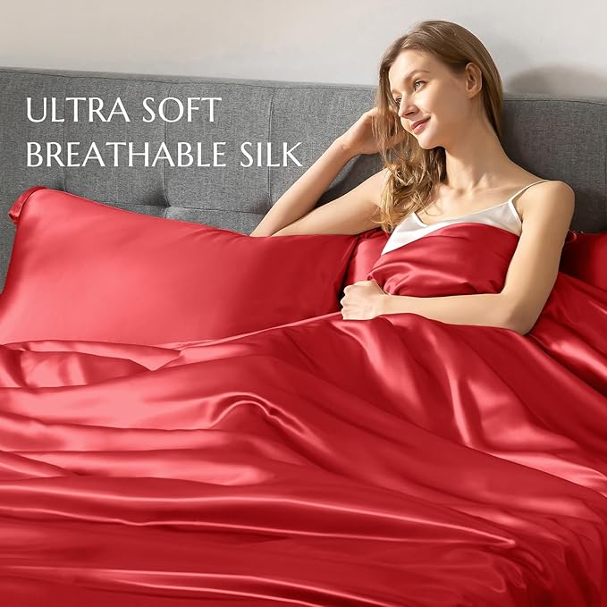 Mulberry Silk Duvet Cover - Queen