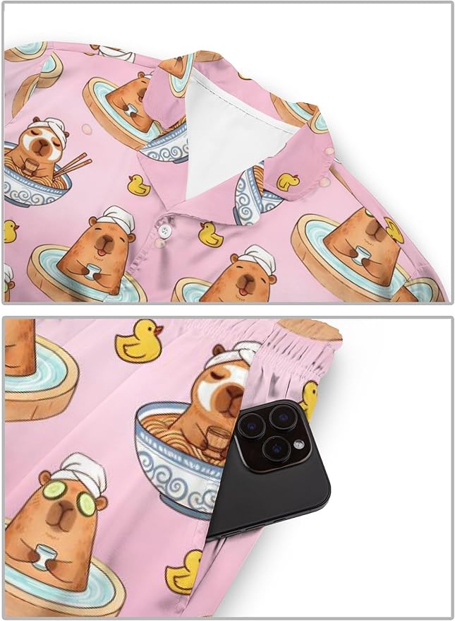 Women's Pajama Set - Short Sleeve - 2 Piece