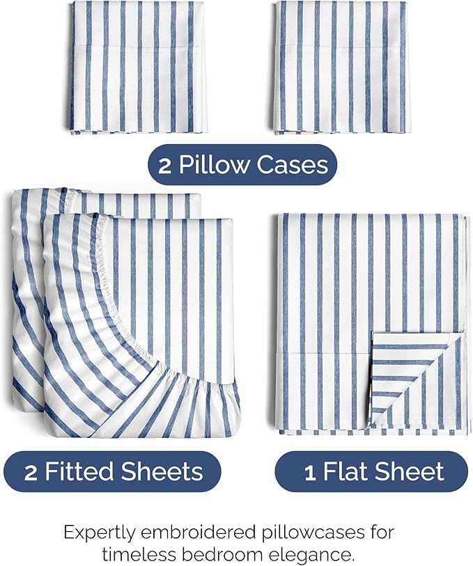Cooling Bed Sheet Set - Split King - 5 Piece