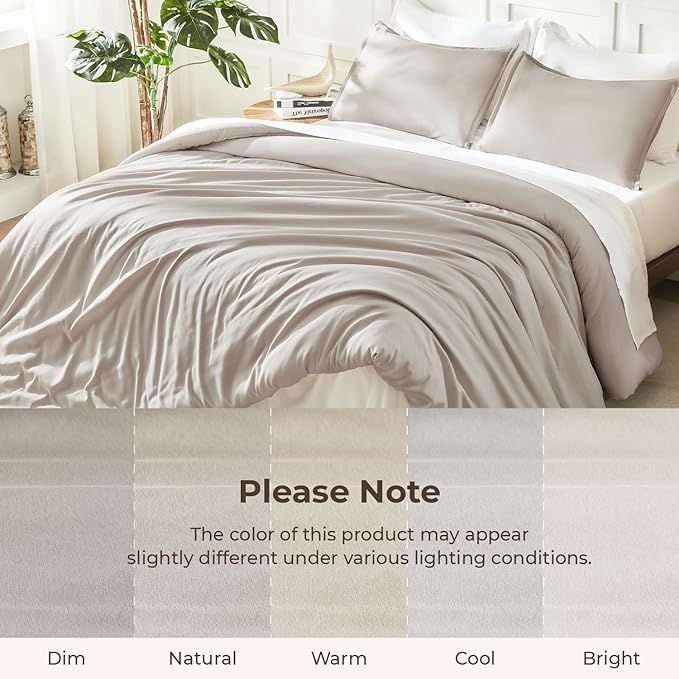 Linen Comforter Set - Twin XL - 68 x 92 in - 2 Piece