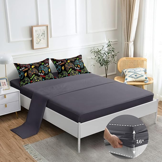 Microfiber Comforter Set - Full - 6 Piece
