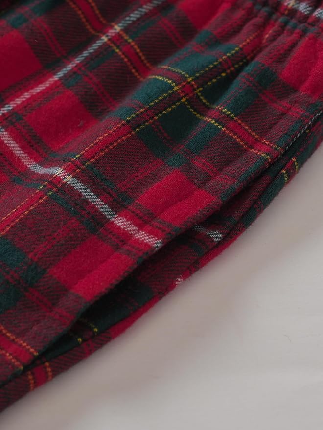 Women's Flannel Pajama Set - 2 Piece