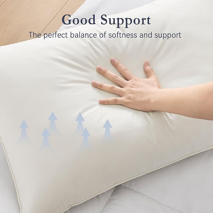 Bed Pillow - King - 2 Piece